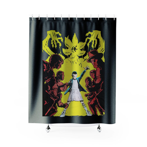 Loot Crate April Stranger Things Shower Curtain