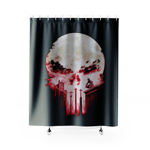 Marvels The Devils Punishment Shower Curtain
