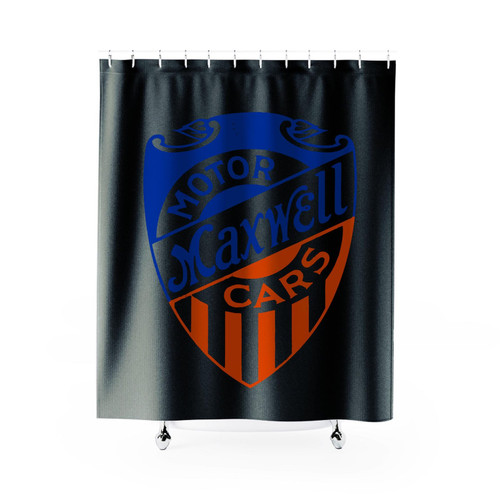 Maxwell Motor Co Vintage Car Logo Shower Curtain