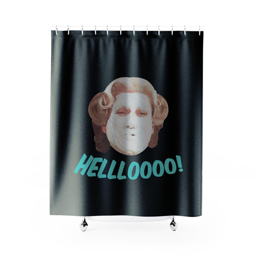 Mrs. Doubtfire Hello! Robin Williams Shower Curtain