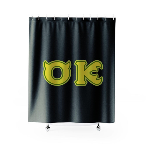 Ok Oozma Kappa Shower Curtain
