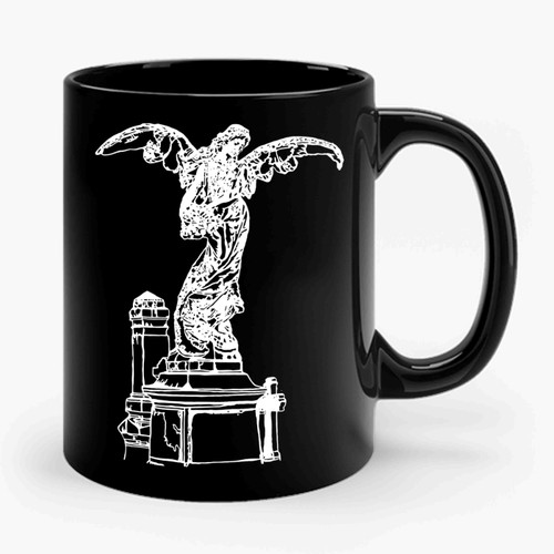 Cemetery Angel Ceramic Mug