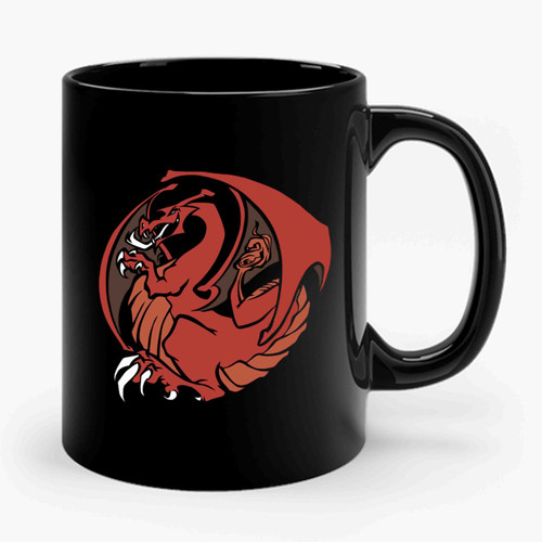 Charizard Game of Thrones Logo Ceramic Mug