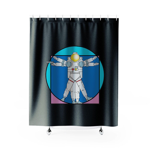 Policenauts Game Logo Shower Curtain