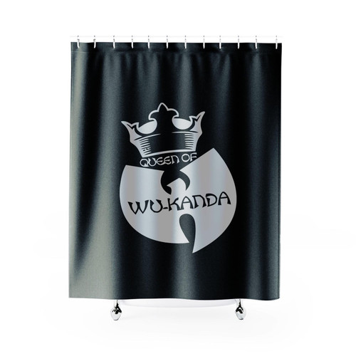 Queen Of Wu Kanda Black Panther Shower Curtain