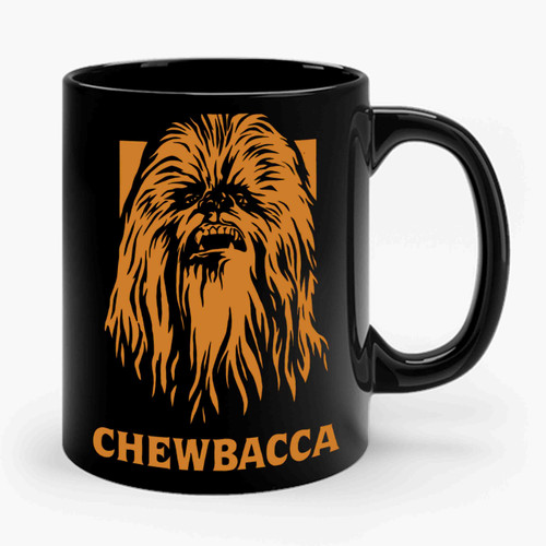 Chewbacca Is My Co Pilot Millennium Falcon Star Wars Ceramic Mug