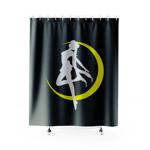 Sailor Moon Crescent Moon Shower Curtain