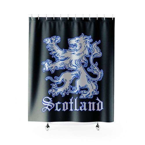 Scotland Flag Vintage Scottish Scotland Soccer Shower Curtain