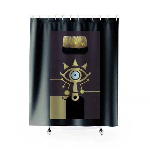 Sheikah Slate Shower Curtain
