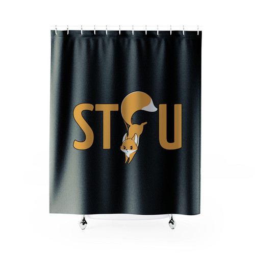 Shut The Fox Up Shower Curtain