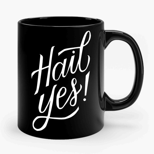 Hail Yes Michigan Ceramic Mug