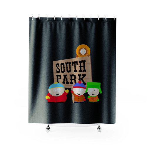 South Park Group Funny Cartoon Shower Curtain