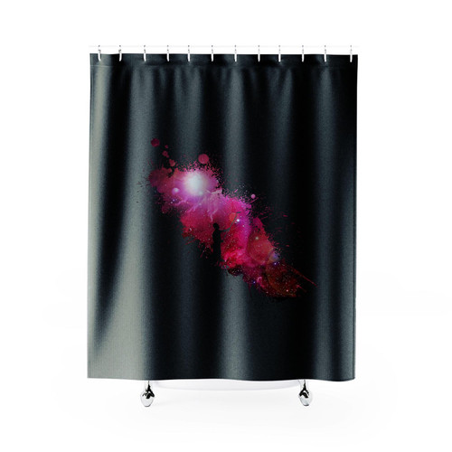 Starry Sky Painter Supernova Space Star 03 Shower Curtain