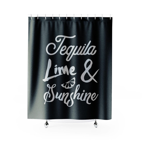 Tequila Lime And Sunshine Shower Curtain