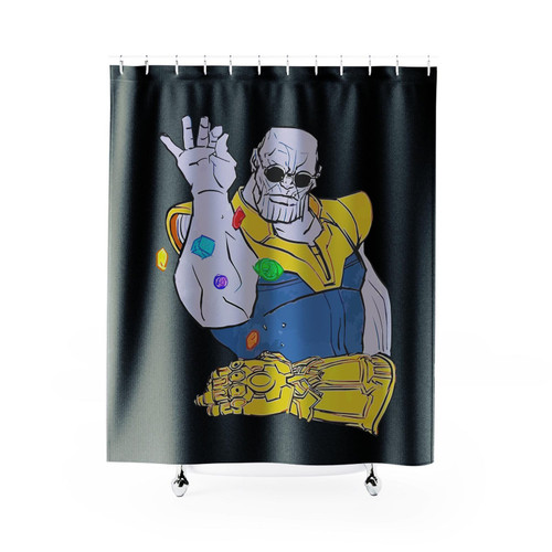 Thanos Bae Salt Bae Thanos Forever The Avengers Infinity War Shower Curtain
