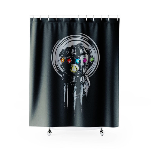 Thanos Gauntlet Marvel Infinity War Shower Curtain