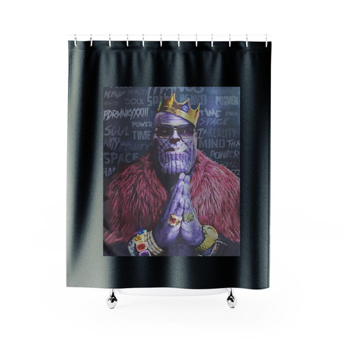 Thanos King Marvel Avengers Infinity War Thanos Infinity Shower Curtain