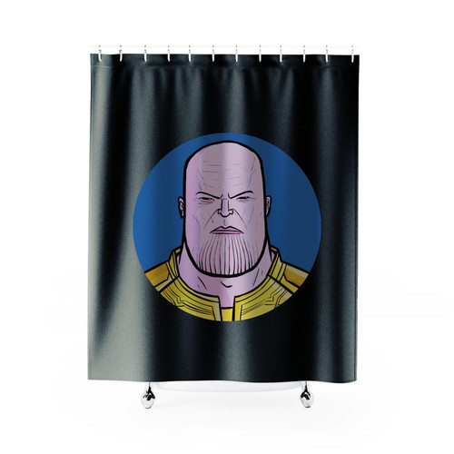 Thanos Scary Face Infinity Marvel Avengers Infinity War Shower Curtain