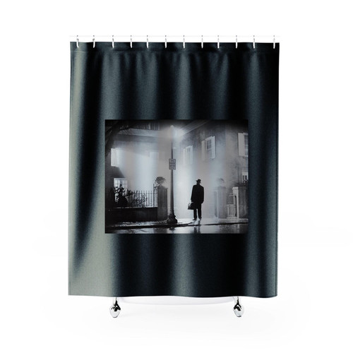 The Exorcist Father's Arrival Cover Shower Curtain
