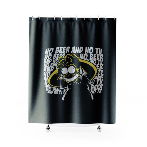 The Killing D'Oh Shower Curtain