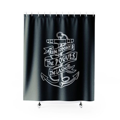 The Pogues Rum Sodomy And The Lash 1985 Album Cover Shower Curtain