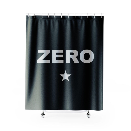 The Smashing Pumpkins Zero Logo Shower Curtain