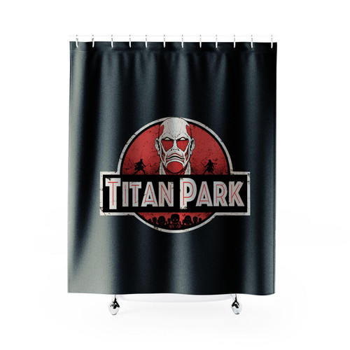 Titan Park Shower Curtain