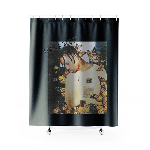 Travis Scott Butterfly Effect Shower Curtain