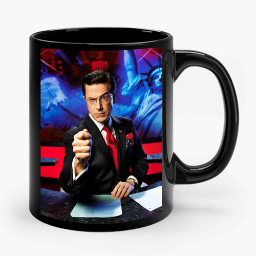 Colbert Report Publicity Shots Stephen Colbert Ceramic Mug