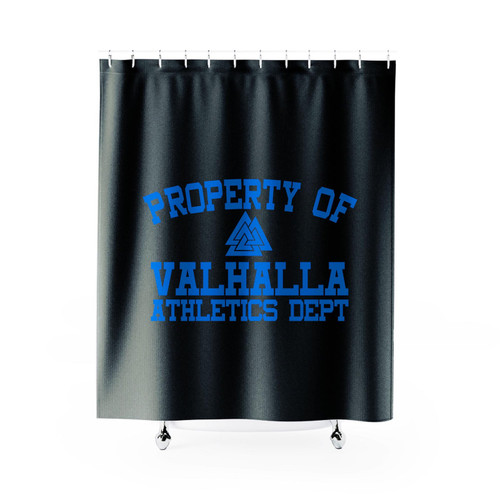 Viking Property Of Valhalla Athletics Shower Curtain