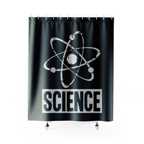 Vintage Science Shower Curtain