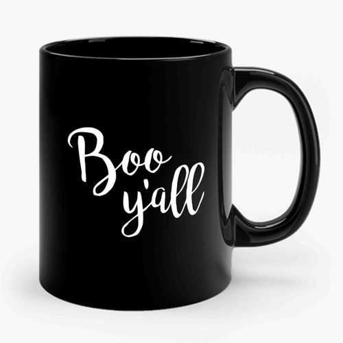 Halloween Boo Y'all Witch Ceramic Mug