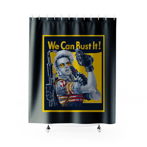 We Can Bust It Shower Curtain