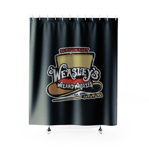 Weasley's Wizard Wheezes Potter Shower Curtain
