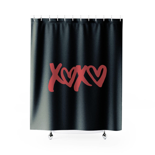 Xoxo Hugs And Kisses Shower Curtain