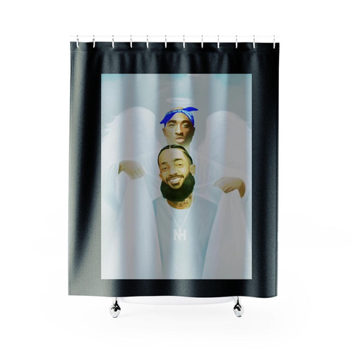 2Pac Nipsey Hussle Haven Shower Curtain