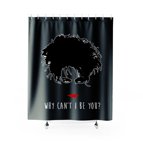 80S Robert Smith The Cure Why Can't I Be You Shower Curtain