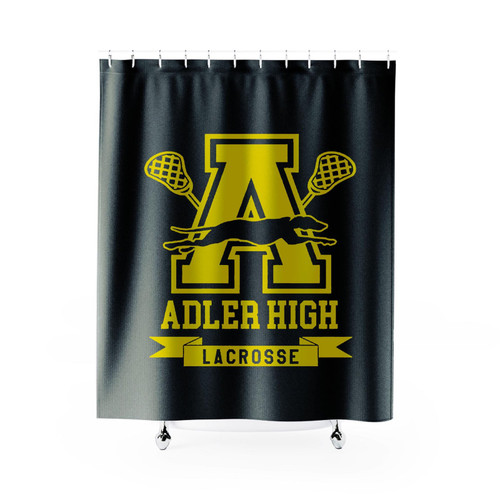 Adler High Lacrosse Shower Curtain