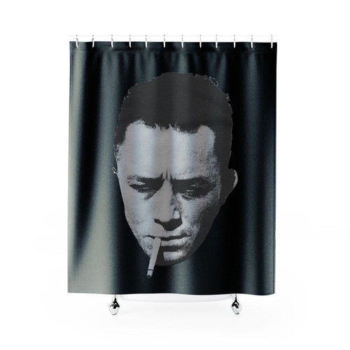Albert Camus Portrait Shower Curtain