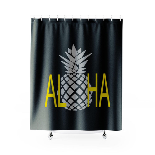 Aloha Pineapple Shower Curtain