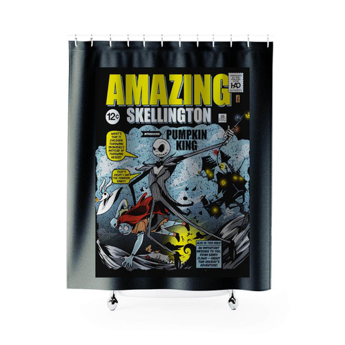 Amazing Jack Skellington Shower Curtain