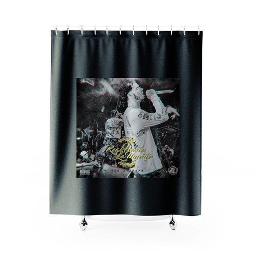 Anuel Aa Rapper Cover Shower Curtain