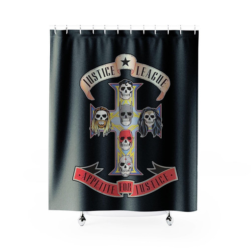 Appetite For Justice Logo Shower Curtain