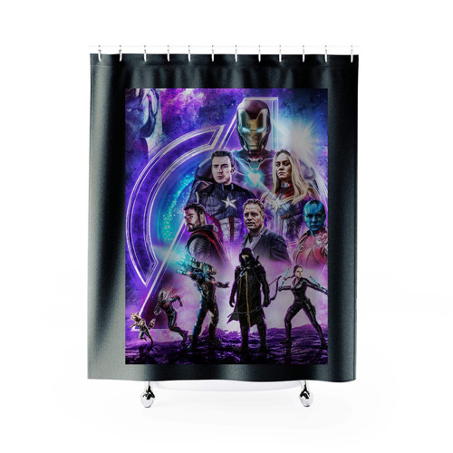 Artstation Avengers Endgame Shower Curtain