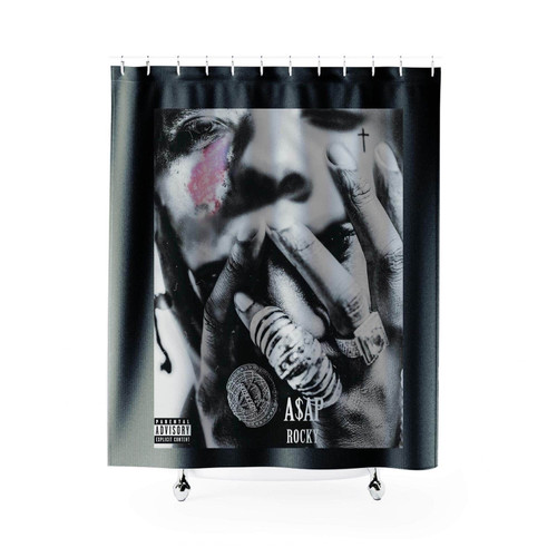Asap Rocky At Long Last Album Shower Curtain