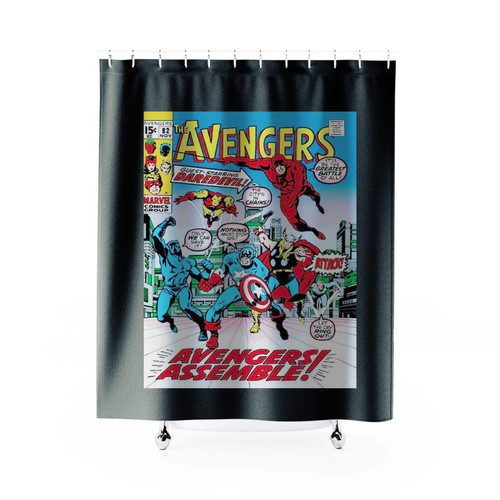 Avengers Assemble Shower Curtain