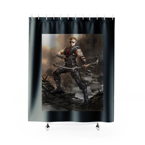 Avengers Clint Barton Aka Hawkeye Shower Curtain