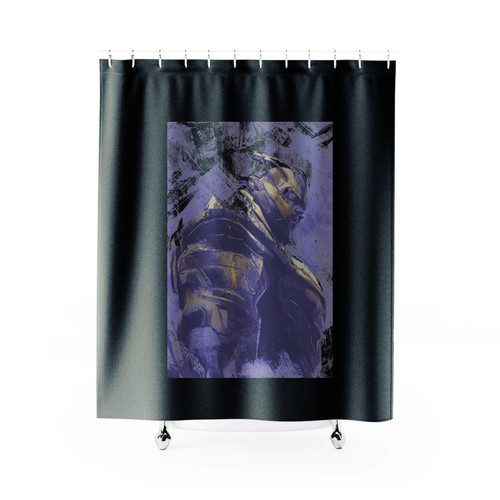 Avengers End Game Thanos Shower Curtain