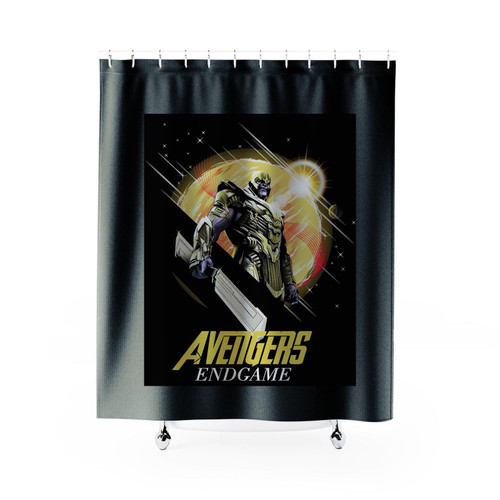 Avengers Endgame Thanos Avengers Marvel Comics Supervillain Shower Curtain