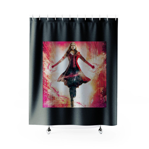 Avengers Scarlet Witch Shower Curtain